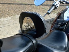  Studded Driver Rider Backrest Yamaha WildStar XV 1600, Roadstar XV1600